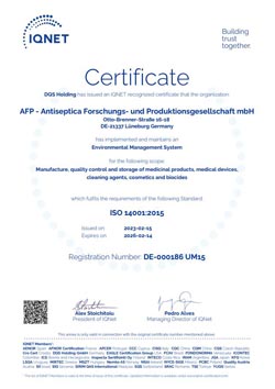 AFP ISO 14001 IQ